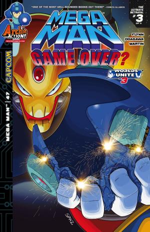 Cover of the book Mega Man #47 by Dan Parent, Rich Koslowski, Jack Morelli, Digikore Studios