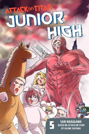 Book cover of Attack on Titan: Junior High 5