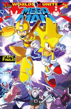 Cover of the book Mega Man #52 by Frank Tieri, Pat and Tim Kennedy, Matt Herms