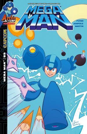 Cover of the book Mega Man #53 by Roberto Aguirre-Sacasa, Francesco Francavilla, Jack Morelli