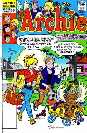 Cover of the book Archie #357 by Dan Parent, Dan DeCarlo, Jon D'Agostino, Bill Yoshida, Barry Grossman