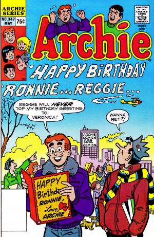 Cover of the book Archie #347 by Dan Parent, Jim Amash, Stan Goldberg