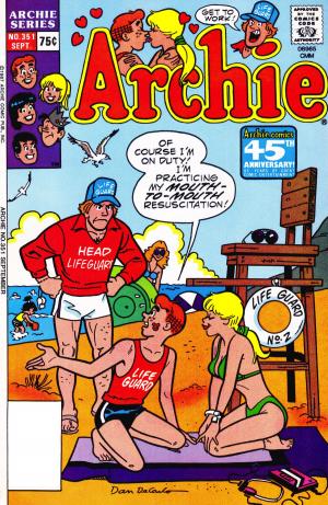 Cover of the book Archie #351 by Dan Parent, Jim Amash, Teresa Davidson, Barry Grossman