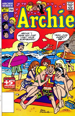 Cover of the book Archie #352 by Dan Parent, Rich Koslowski