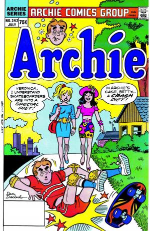 Cover of the book Archie #342 by Dan Parent, Dan DeCarlo, Jon D'Agostino, Bill Yoshida, Barry Grossman