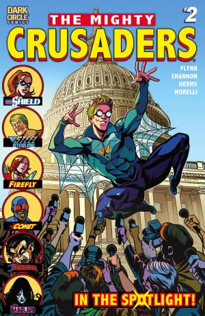 Cover of the book Mighty Crusaders #2 by Michael Uslan, Dan Parent, Jack Morelli, Bob Smith, Glenn Whitmore