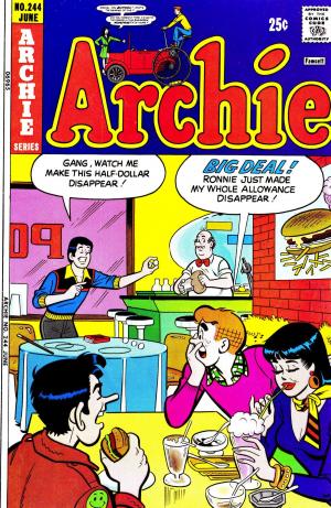 Cover of the book Archie #244 by Ian Flynn, T. Rex, Jack Morelli, Tyson Hesse Jim Amash, Matt Herms