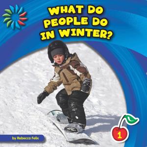 Cover of the book What Do People Do in Winter? by Sheri M. Bestor