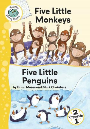 Book cover of Five Little Monkeys and Five Little Penguins