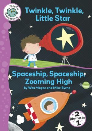 Book cover of Twinkle, Twinkle, Little Star and Spaceship, Spaceship, Zooming High