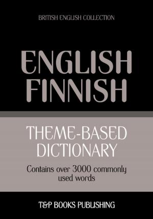 Book cover of Theme-based dictionary British English-Finnish - 3000 words