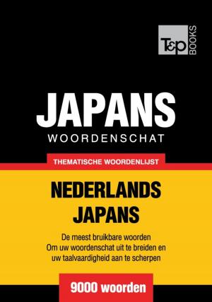 Cover of Thematische woordenschat Nederlands-Japans - 9000 woorden