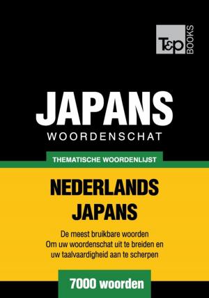 Cover of Thematische woordenschat Nederlands-Japans - 7000 woorden