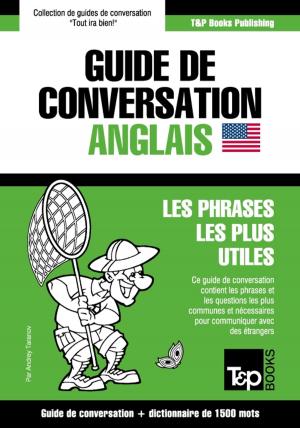 Cover of Guide de conversation Français-Anglais et dictionnaire concis de 1500 mots