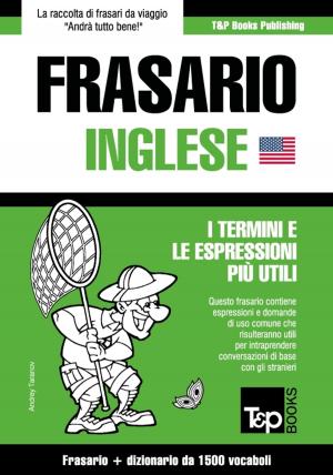 Cover of Frasario Italiano-Inglese e dizionario ridotto da 1500 vocaboli