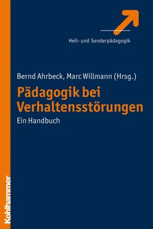 Cover of the book Pädagogik bei Verhaltensstörungen by Erhard Fischer, Ulrich Heimlich, Joachim Kahlert, Reinhard Lelgemann