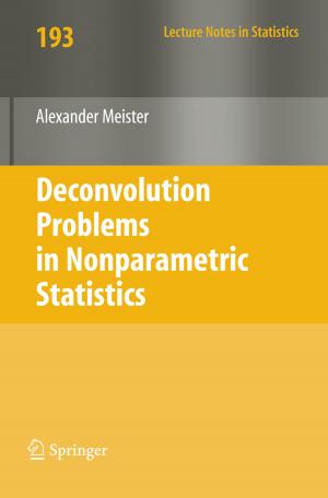 Cover of the book Deconvolution Problems in Nonparametric Statistics by Daniel Brauer
