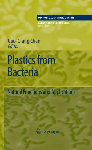 Cover of the book Plastics from Bacteria by Leonid Nossov, Hanno Ernst, Victor Chupis