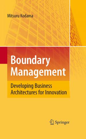 Cover of the book Boundary Management by Doychin N. Angelov, Michael Walther, Michael Streppel, Orlando Guntinas-Lichius, Wolfram F. Neiss