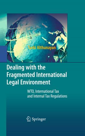Cover of the book Dealing with the Fragmented International Legal Environment by Karsten Weihe