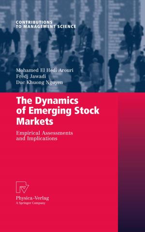 Cover of the book The Dynamics of Emerging Stock Markets by Lalit Wankhade, Balaji Dabade