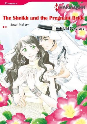 Book cover of The Sheikh and the Pregnant Bride (Harlequin Comics)