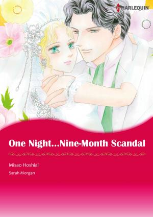 Cover of the book One Night…Nine-Month Scandal (Harlequin Comics) by Maggie Cox