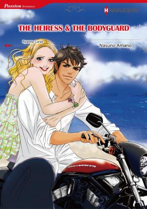 Book cover of THE HEIRESS & THE BODYGUARD (Harlequin Comics)