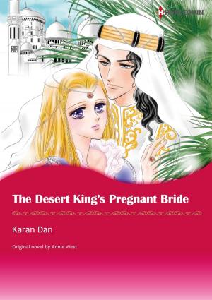 Cover of the book THE DESERT KING'S PREGNANT BRIDE (Harlequin Comics) by Belle Calhoune