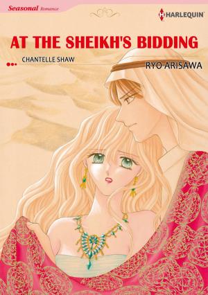 Cover of the book AT THE SHEIKH'S BIDDING (Harlequin Comics) by Raye Morgan