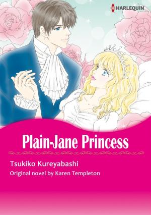 Book cover of PLAIN-JANE PRINCESS (Harlequin Comics)