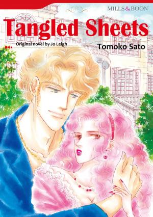 Book cover of TANGLED SHEETS (Harlequin Comics)
