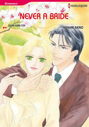 Book cover of Never a Bride (Harlequin Comics)