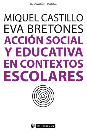 Cover of the book Acción social y educativa en contextos escolares by Carles Sora Domenjó