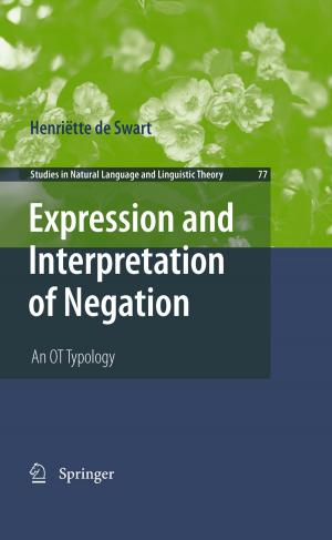 Cover of the book Expression and Interpretation of Negation by Harinder P.S. Makkar