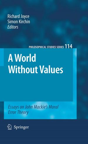 Cover of the book A World Without Values by Nikita V. Chukanov