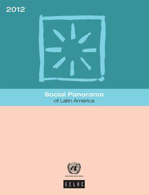 Cover of Social Panorama of Latin America 2012