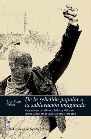Cover of the book De la rebelión popular a la sublevación imaginada by Grinor Rojo