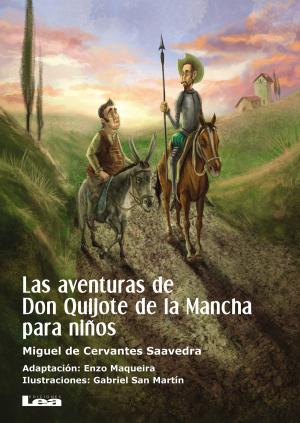 Cover of the book Las aventuras de Don Quijote de la Mancha para niños by Martín Morón