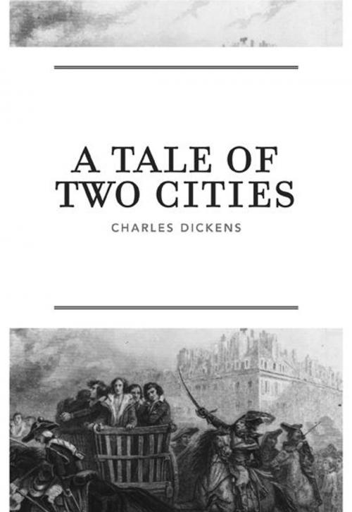 Cover of the book A Tale Of Two Cities by Charles Dickens, Gutenberg