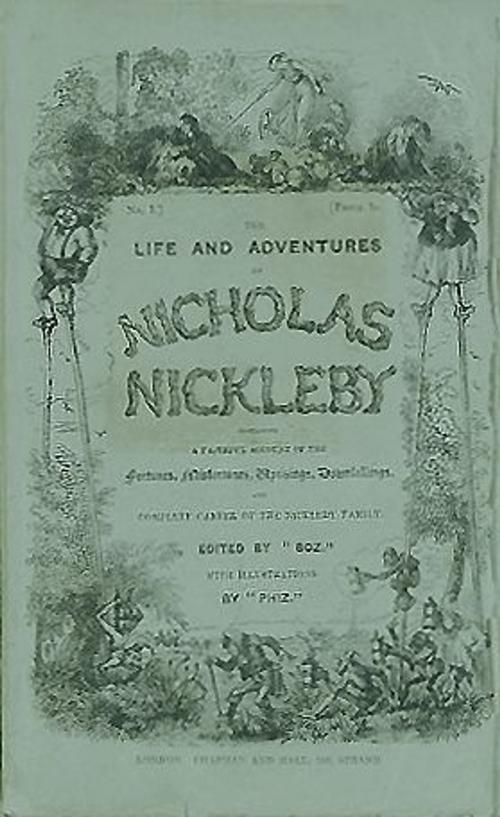 Cover of the book The Life And Adventures Of Nicholas Nickleby by Charles Dickens, Gutenberg