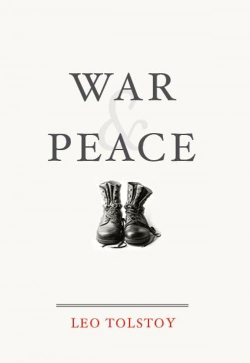 Cover of the book War And Peace by Leo Tolstoy, Gutenberg