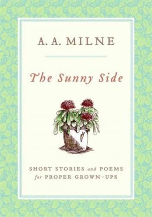 Cover of the book The Sunny Side by A. A. Milne, Gutenberg