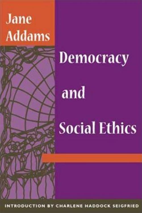 Cover of the book Democracy And Social Ethics by Jane Addams, Gutenberg
