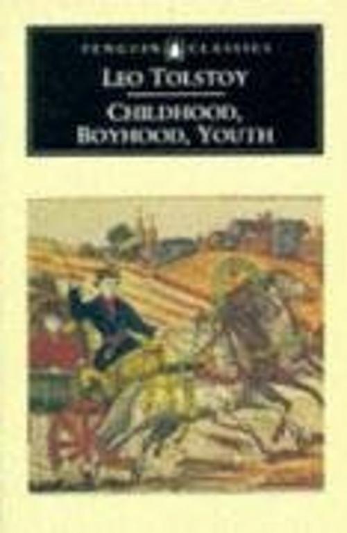 Cover of the book Boyhood by Leo Tolstoy, Gutenberg