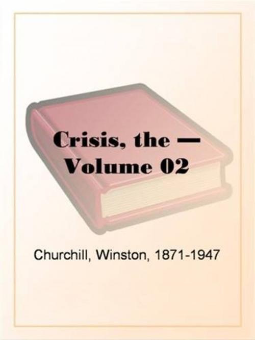 Cover of the book The Crisis, Volume 2 by Winston Churchill, Gutenberg
