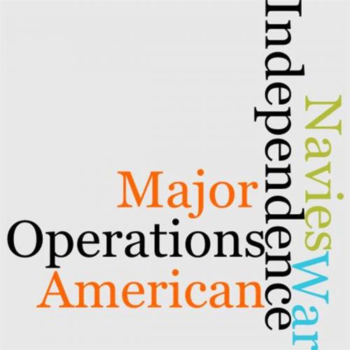 Cover of the book The Major Operations Of The Navies In The War Of American Independence by A. T. Mahan, Gutenberg