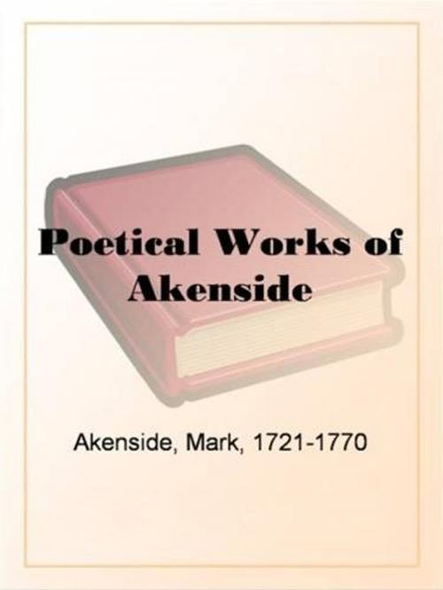 Cover of the book Poetical Works Of Akenside by Mark Akenside, Gutenberg