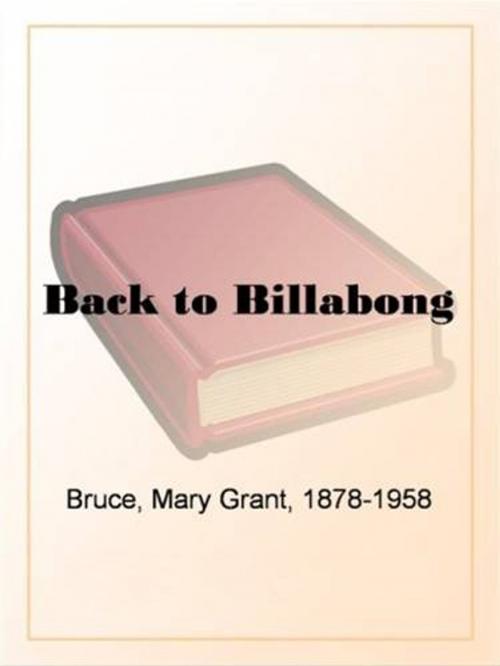 Cover of the book Back To Billabong by Mary Grant Bruce, Gutenberg