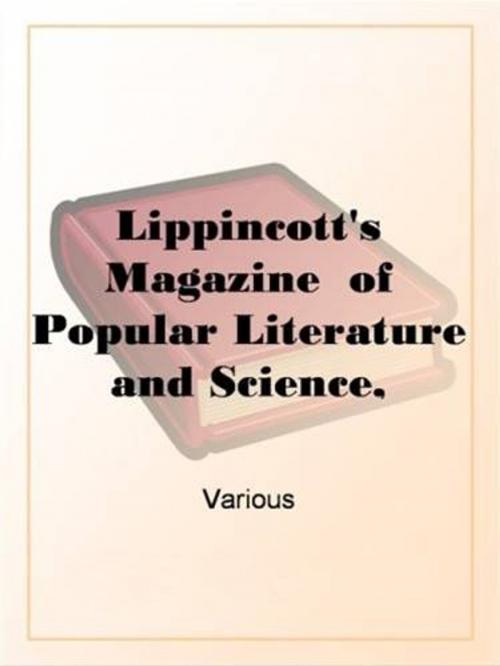 Cover of the book Lippincott's Magazine Of Popular Literature And Science, October, 1877, Vol. XX. No. 118 by Various, Gutenberg